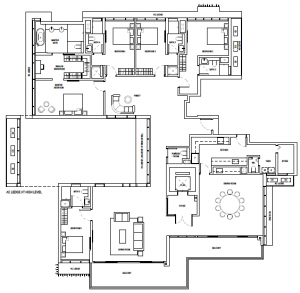 one-bernam-floor-plan-penthouse-e1-singapore